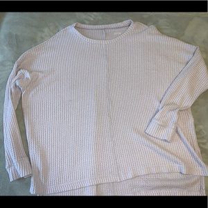 American Eagle Waffle Long Sleeve Tee